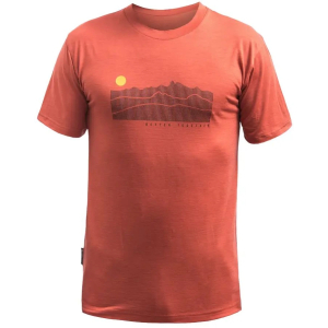 SENSOR MERINO ACTIVE SUNRISE pánské triko kr.rukáv terracotta Velikost: XL