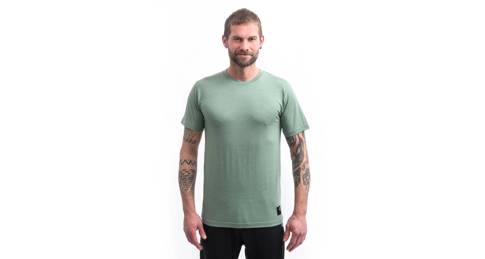 SENSOR MERINO CORDURA pánské triko kr.rukáv basil green Velikost: M - Obrázek 2