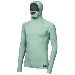 SENSOR MERINO DF pánské triko dl.rukáv s kapucí basil green Velikost: L