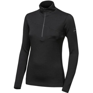 SENSOR MERINO EXTREME UP dámská mikina dl.rukáv zip černá Velikost: L