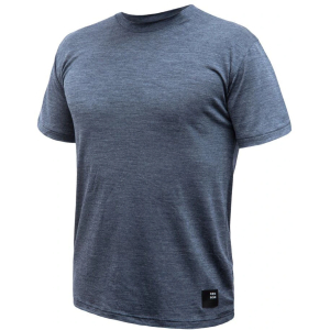 SENSOR MERINO LITE pánské triko kr.rukáv mottled blue Velikost: M 8592837098203