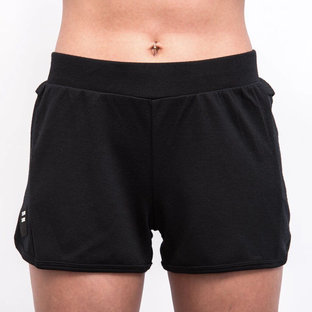 SENSOR MERINO UPPER traveller dámské šortky černá Velikost: XL 8592837098449 - Obrázek 2