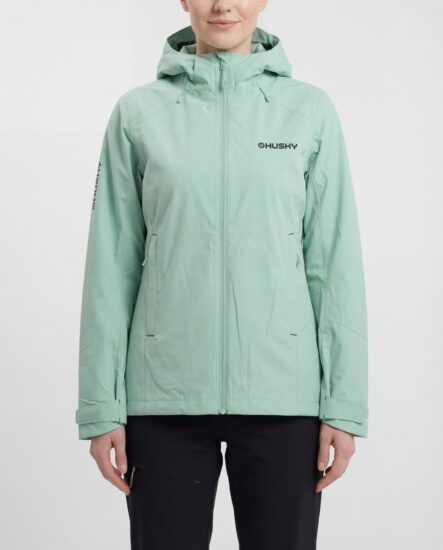 Husky Dámská hardshell bunda Neoni L mint Velikost: L - Obrázek 2