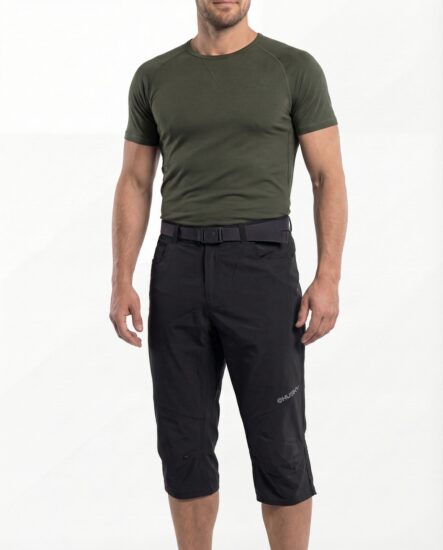 Husky Pánské 3/4 kalhoty Klumy M black Velikost: XXL - Obrázek 2