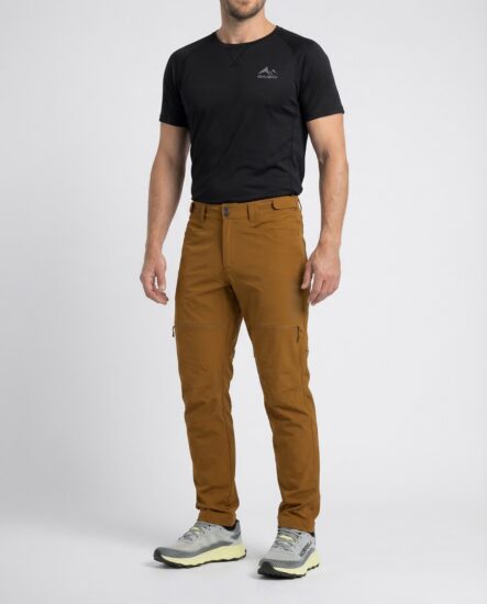Husky Pánské outdoor kalhoty Kusty M mustard Velikost: XXL - long - Obrázek 2