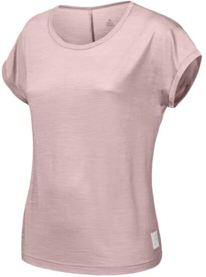 SENSOR MERINO AIR traveller dámské triko kr.rukáv dusty pink Velikost: S 8592837112176