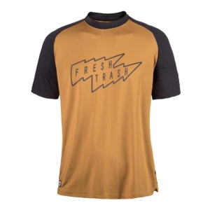 Fresh Trash Men´s Horizon Short Sleeve tee golden/black Velikost: M 8592837091518