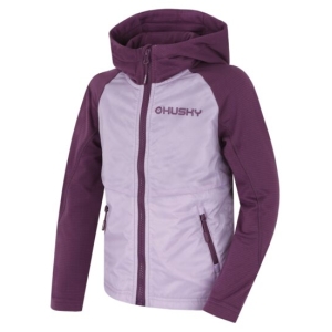 Husky Dětská mikina s kapucí Any K purple Velikost: 128