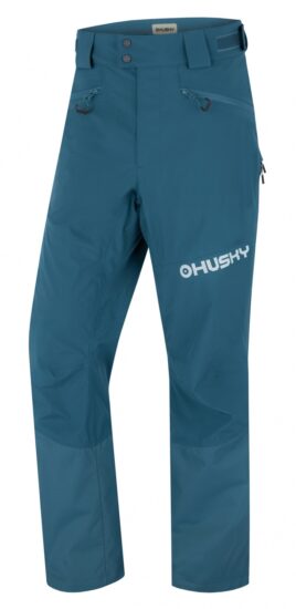 Husky Pánské lyžařské kalhoty Kippe M faded turquoise Velikost: XXL