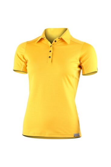 Lasting ALISA 2121 žlutá dámská merino polo košile Velikost: L 8595067881133