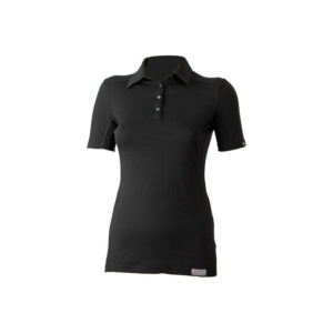 Lasting ALISA 9090 černá dámská merino polo košile Velikost: S 8595067852096