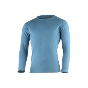Lasting BELO 5454 modrá pánská merino mikina Velikost: L