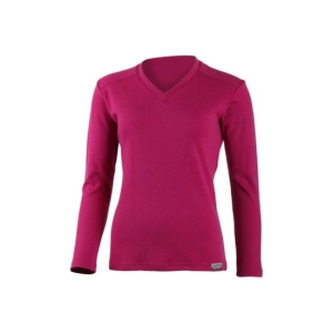 Lasting BEVA 4545 růžová dámská merino mikina Velikost: XL 8596445011821