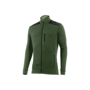 Lasting HUBERT 6299 zelená pánská merino mikina Velikost: XL 8595067807003