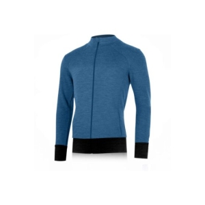 Lasting LARMIN 5169 modrá pánská merino mikina Velikost: XL