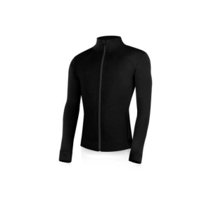 Lasting LARMIN 9099 černá pánská merino mikina Velikost: M