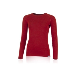 Lasting LENA 3160 červená dámská merino mikina Velikost: XL