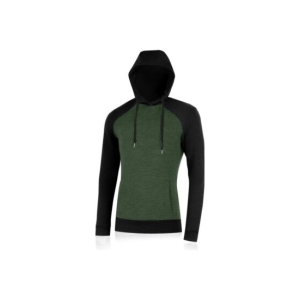 Lasting LERICH 6169 zelená pánská merino mikina Velikost: M 8595067902395