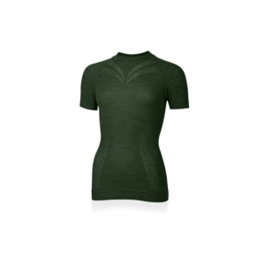 Lasting MALBA 6160 zelené dámské merino triko Velikost: S/M 8596445045598