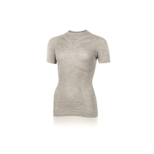 Lasting MALBA 7160 béžové dámské merino triko Velikost: XS