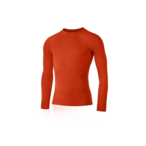 Lasting MAPOL 2160 oranžová pánské merino triko Velikost: S/M