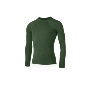Lasting MAPOL 6160 zelené pánské merino triko Velikost: S/M