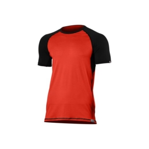Lasting OTO 3790 červené pánské merino triko Velikost: XL