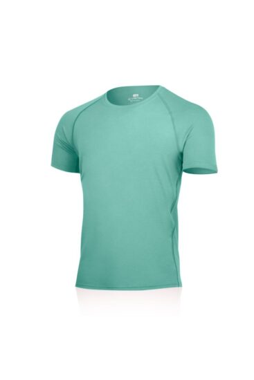 Lasting QUIDO 6565 tyrkysové pánské merino triko Velikost: M