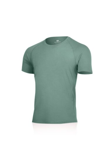 Lasting QUIDO 7575 zelené pánské merino triko Velikost: XL