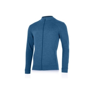 Lasting SARMIN 5165 modrá pánská merino mikina Velikost: S