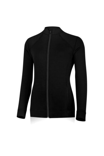 Lasting SARMINA 9099 černá dámská merino mikina Velikost: XL 8596445047332