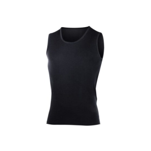 Lasting SCAMPO 9090 černé pánské merino tílko Velikost: M 8995067843689