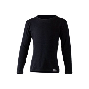 Lasting SNOPY 9090  černá dětská merino mikina Velikost: 110