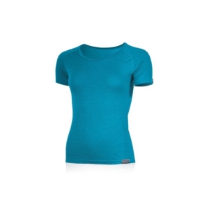 Lasting TARGA 5858 modré dámské merino triko Velikost: XL