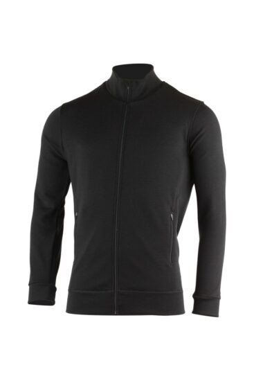 Lasting THERM 9099 černá pánská merino mikina Velikost: XXL 8595067896380