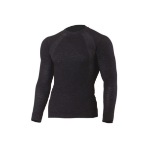 Lasting WAPOL 9090 černé pánské merino triko Velikost: XXS/XS