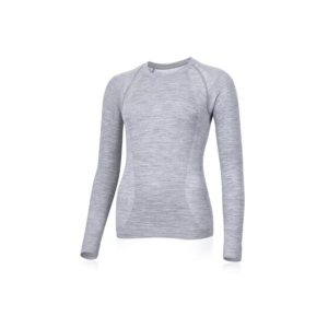 Lasting WARA 8484 šedé dámské merino triko Velikost: L/XL