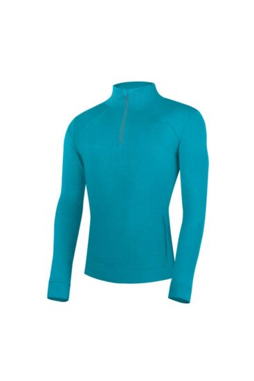 Lasting WARMIN 5155 modrá pánská merino mikina Velikost: L