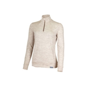Lasting WARMINA C716 béžová dámská merino mikina Velikost: L 8595067901114