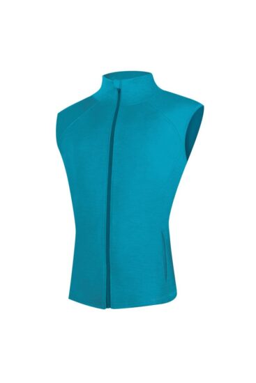 Lasting WESO 5155 modrá pánská merino vesta Velikost: XL
