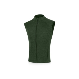 Lasting WESO 6166 zelená pánská merino vesta Velikost: M