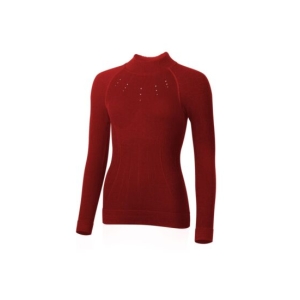Lasting WILMA 3160 červená dámské merino triko Velikost: L/XL
