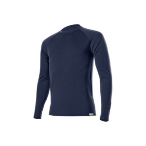 Lasting WITY 5252 modrá pánská merino mikina Velikost: XL