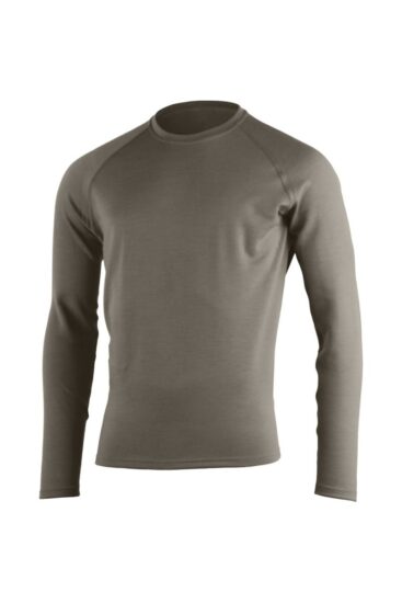 Lasting WITY 7373 hnědá pánská merino mikina Velikost: XL