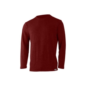 Lasting WOLK 3160 červená pánská merino mikina Velikost: M 8596445056310