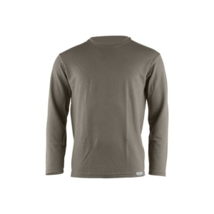 Lasting WOLK 7373 hnědá pánská merino mikina Velikost: M