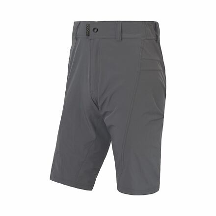 SENSOR HELIUM pánské kalhoty s cyklovložkou krátké volné rhino grey Velikost: XL 8592837080994