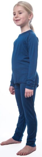 SENSOR MERINO AIR SET dětský triko dl.rukáv + spodky tm.modrá Velikost: 90 - Obrázek 2
