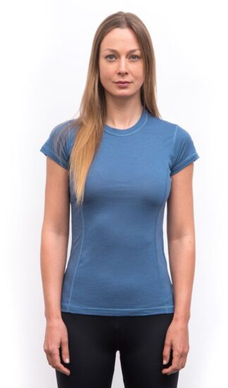 SENSOR MERINO AIR dámské triko kr.rukáv riviera blue Velikost: XL - Obrázek 2