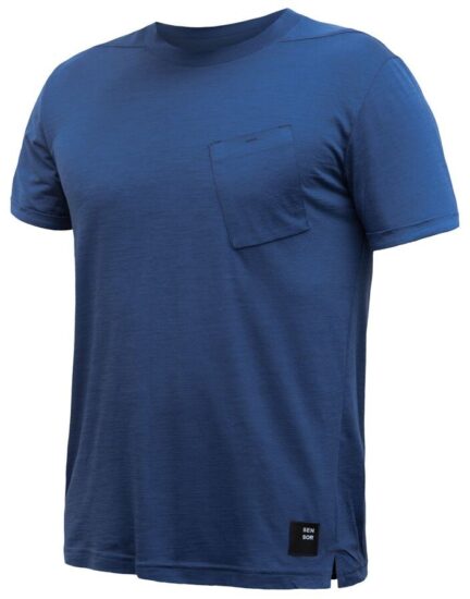 SENSOR MERINO AIR traveller pánské triko kr.rukáv tm.modrá Velikost: XL 8592837098173